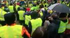 Brest : les Gilets Jaunes rclament la dmission de Macron