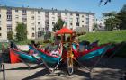 Brest : Une bibliothèque ambulante avec hamacs en prime